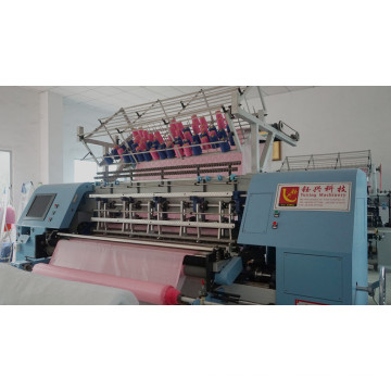 Yuxing Lock Stitch Multi-Needle Quilt Machine, Fashion Dress Quilting Machine, Cotton Fabric Quilter China